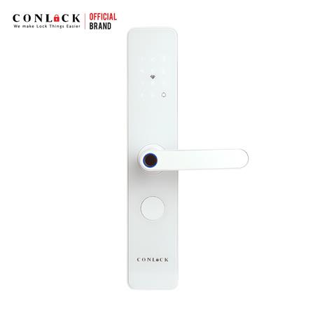 กลอนดิจิตอล CONLOCK CL-X1 สีขาว_0