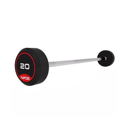 บาร์เบลแกนตรงหุ้มยาง IVADE 20 กก. (1 ชิ้น)_0