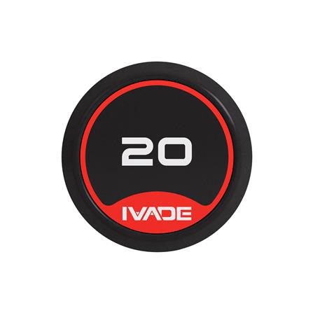 บาร์เบลแกนตรงหุ้มยาง IVADE 20 กก. (1 ชิ้น)_6