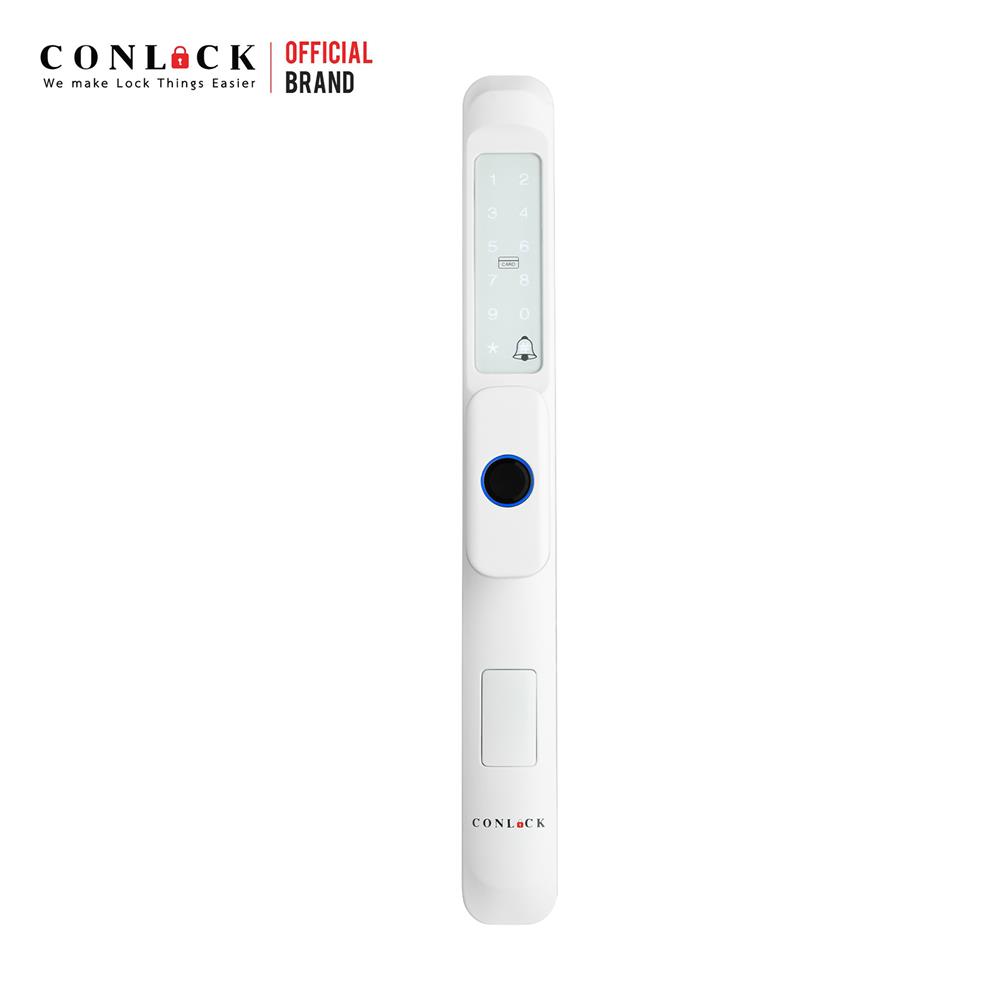 กลอนดิจิตอล CONLOCK CL-X50 TWIST สีขาว