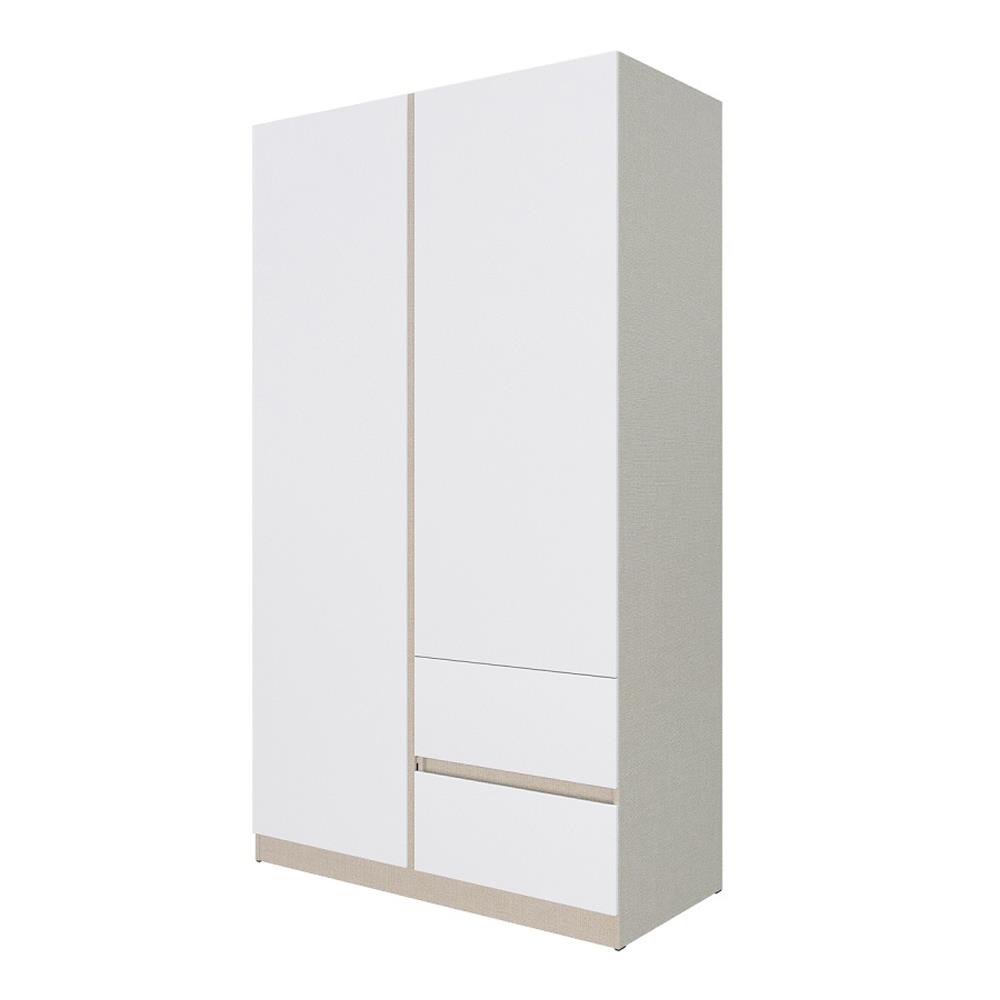ตู้เสื้อผ้า 2 บานเปิด KONCEPT HOLLYN 19230650 120 ซม. สีไอโวรี่ลินิน