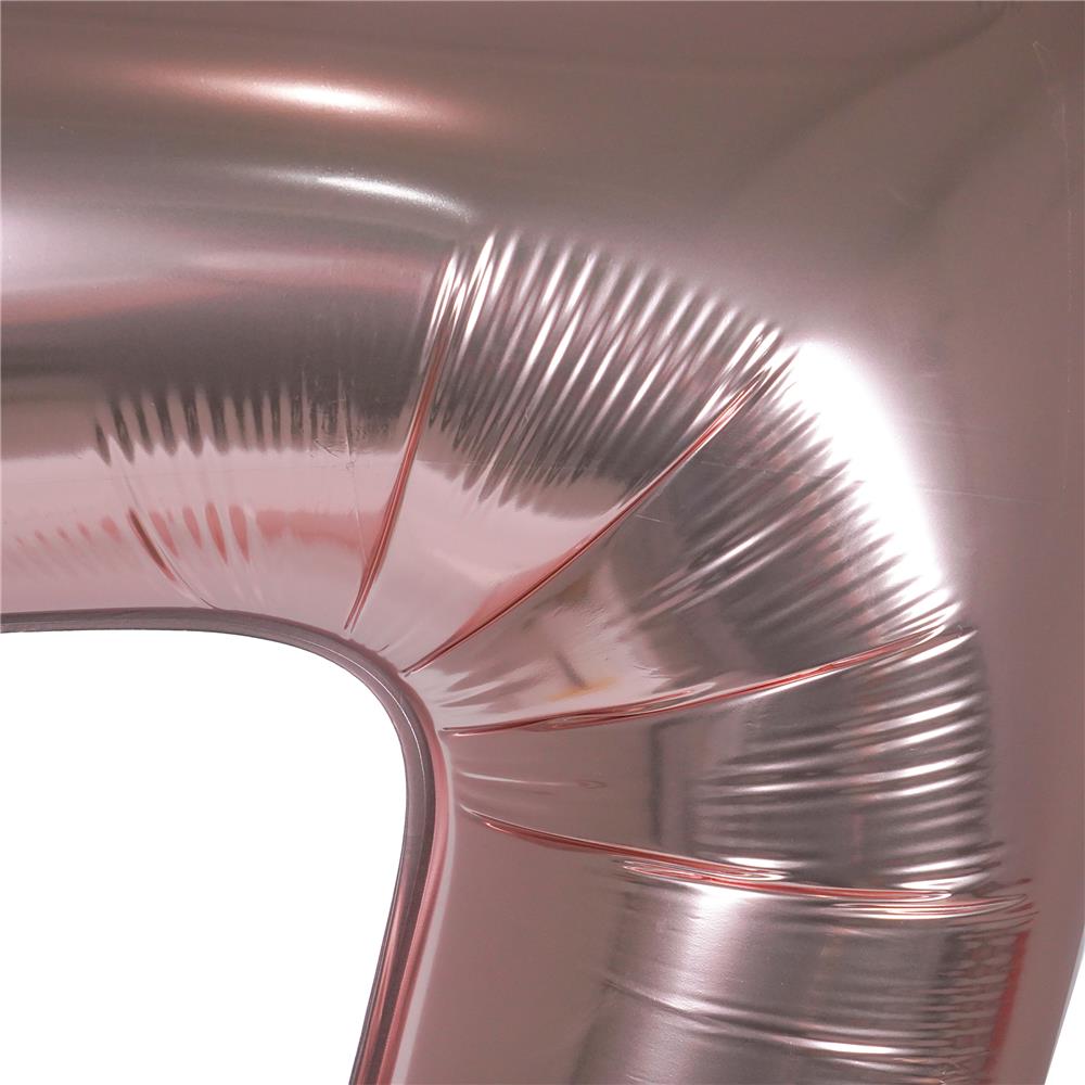 ลูกโป่งฟอยล์ตกแต่ง SNAZZ เลข 7 40 นิ้ว สีชมพู