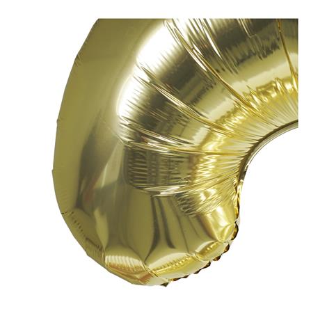 ลูกโป่งฟอยล์ตกแต่ง SNAZZ เลข 3 40 นิ้ว สีทอง_2