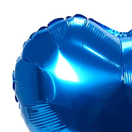 ลูกโป่งฟอยล์ หัวใจตกแต่ง SNAZZ 18 นิ้ว สีน้ำเงิน_1