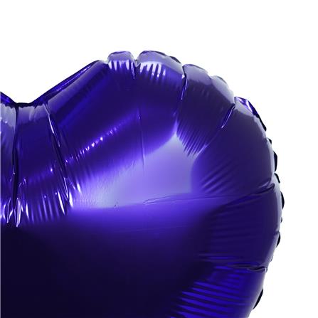 ลูกโป่งฟอยล์ หัวใจตกแต่ง SNAZZ 18 นิ้ว สีม่วง_1