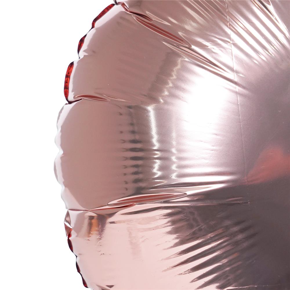 ลูกโป่งฟอยล์วงกลม SNAZZ 18 นิ้ว สีชมพู