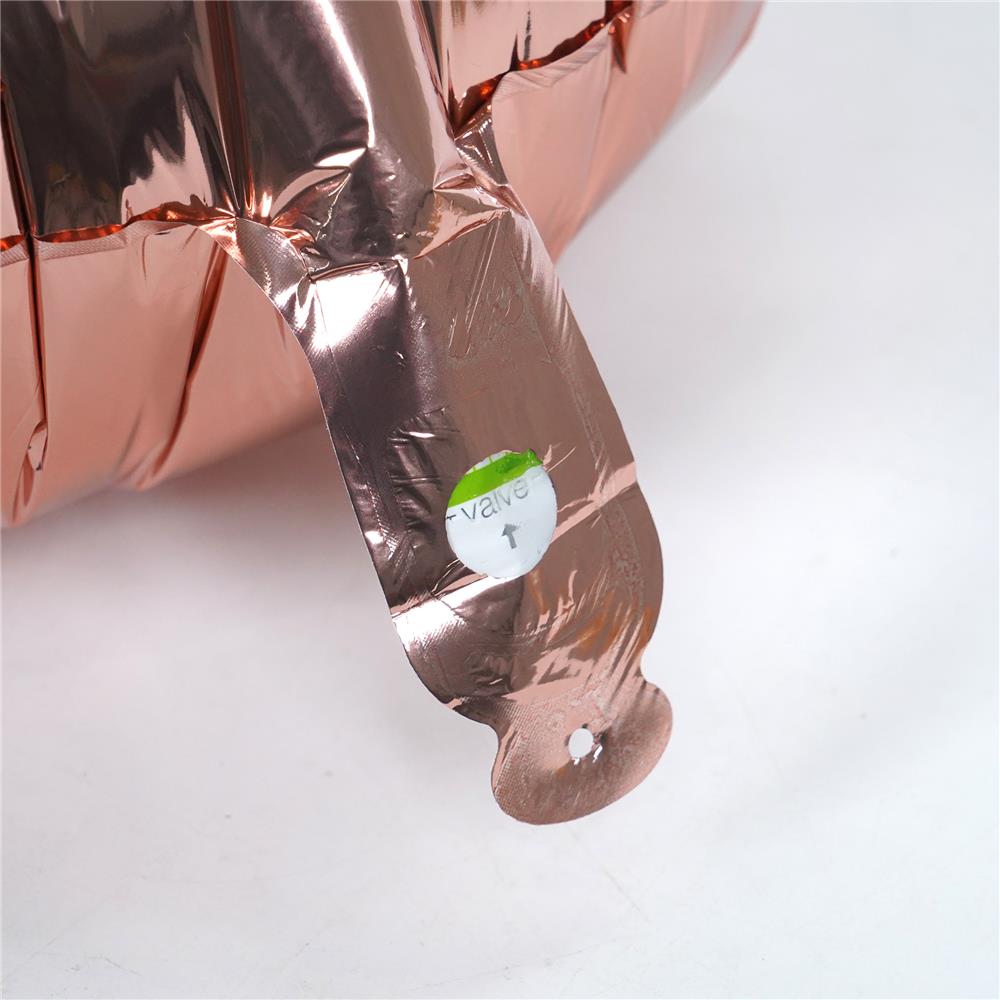 ลูกโป่งฟอยล์วงกลม SNAZZ 18 นิ้ว สีชมพู