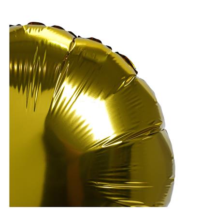 ลูกโป่งฟอยล์วงกลม SNAZZ 18 นิ้ว สีทอง_1