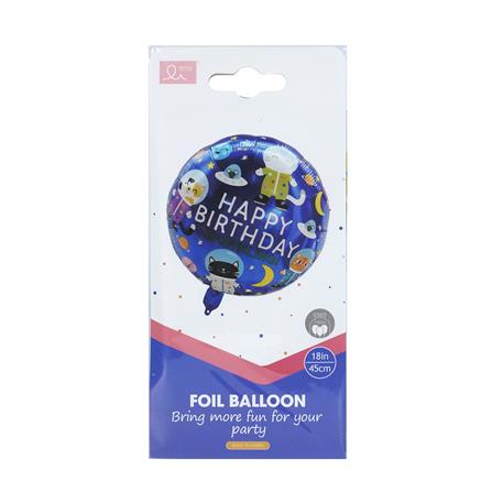 ลูกโป่งฟอยล์ HAPPY BIRTH DAY BALL SNAZZ 18 นิ้ว สีน้ำเงิน_3