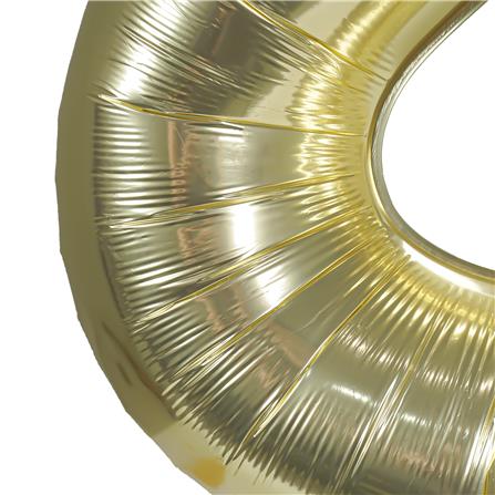 ลูกโป่งฟอยล์ตกแต่ง SNAZZ เลข 4 40 นิ้ว สีทอง_1