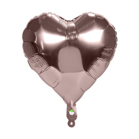 ลูกโป่งฟอยล์ หัวใจตกแต่ง SNAZZ 18 นิ้ว สีชมพู_0