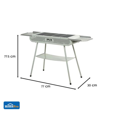 เตาถ่านบาร์บีคิว SPRING XPLOR GRILL สีเขียวอ่อน_6