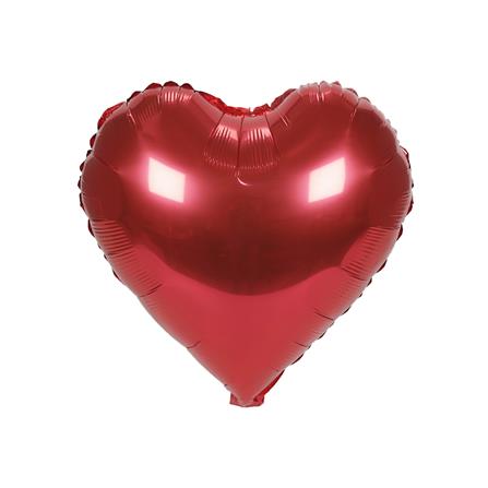 ลูกโป่งฟอยล์ หัวใจตกแต่ง SNAZZ 18 นิ้ว สีแดง_0