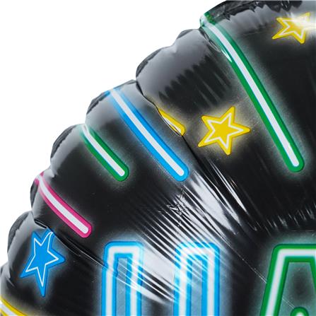 ลูกโป่งฟอยล์ HAPPY BIRTH DAY BALL SNAZZ 18 นิ้ว สีดำ_1
