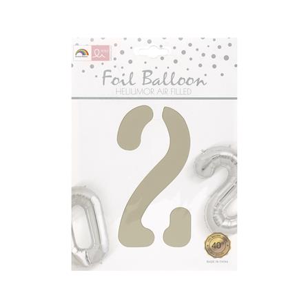 ลูกโป่งฟอยล์ตกแต่ง SNAZZ เลข 2 40 นิ้ว สีขาว_2