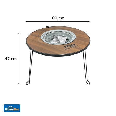 โต๊ะปิ้งย่างอเนกประสงค์ SPRING XPLOR สีดำ_7