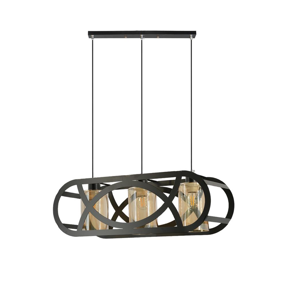 ไฟช่อ SUCCESS SCP-4014/3 สีดำ/ชา 3 หัว