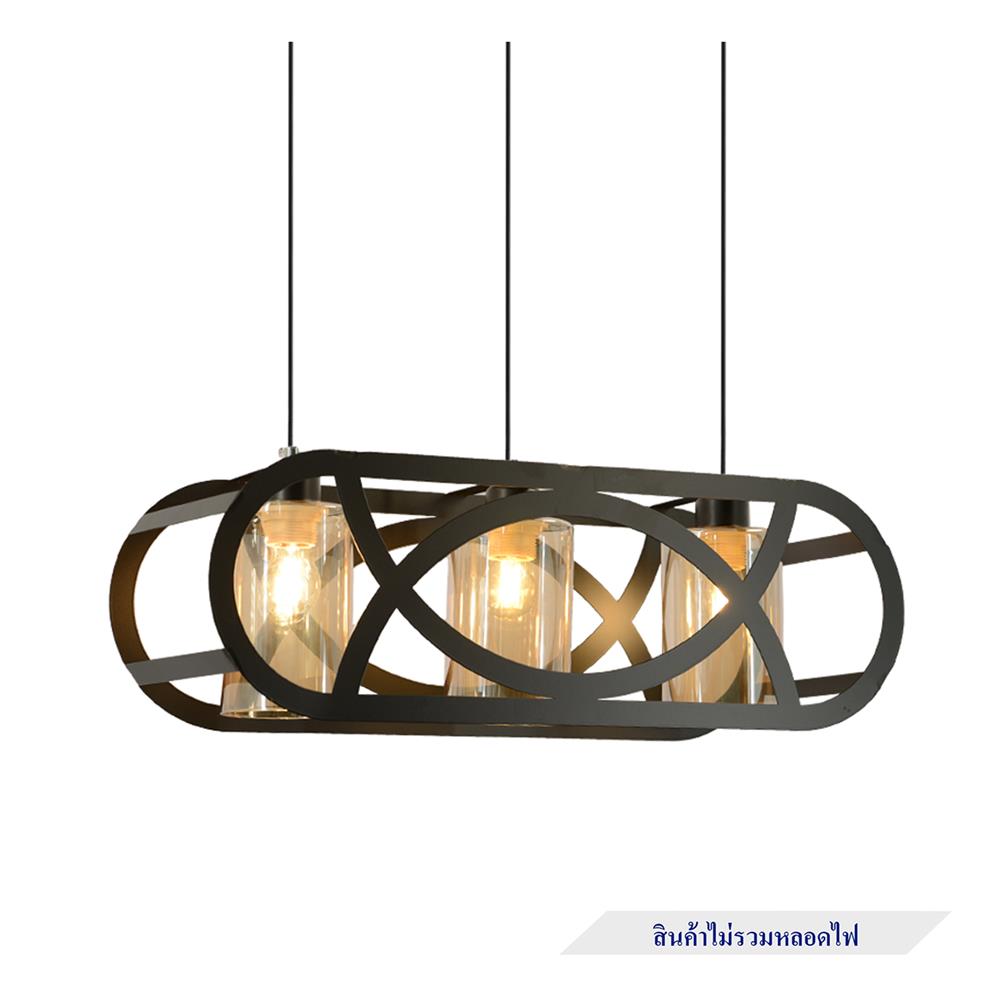 ไฟช่อ SUCCESS SCP-4014/3 สีดำ/ชา 3 หัว