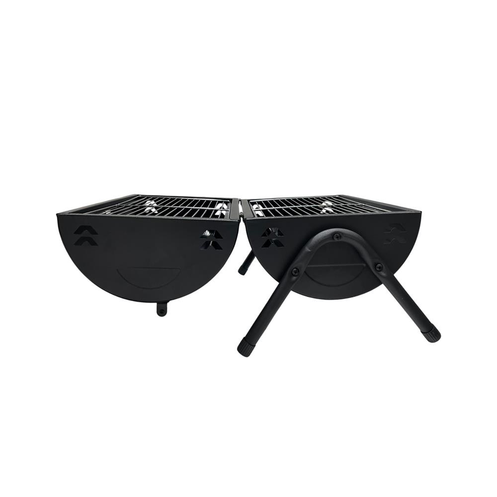 เตาถ่านบาร์บีคิว ตั้งโต๊ะ SPRING BARREL XPLOR สีดำ