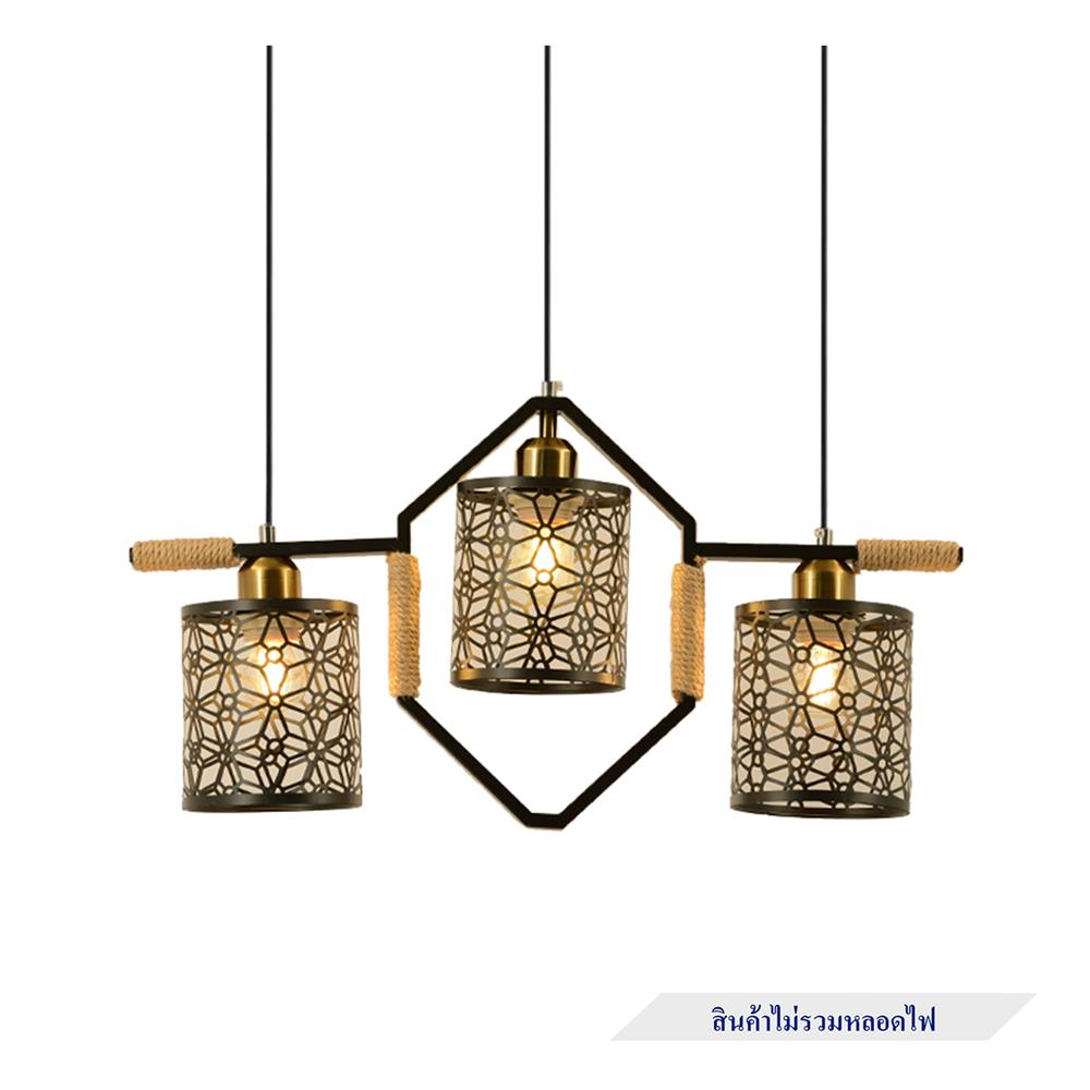 ไฟช่อ SUCCESS SCP-4021/3 สีน้ำตาล/ดำ/ทอง 3 หัว