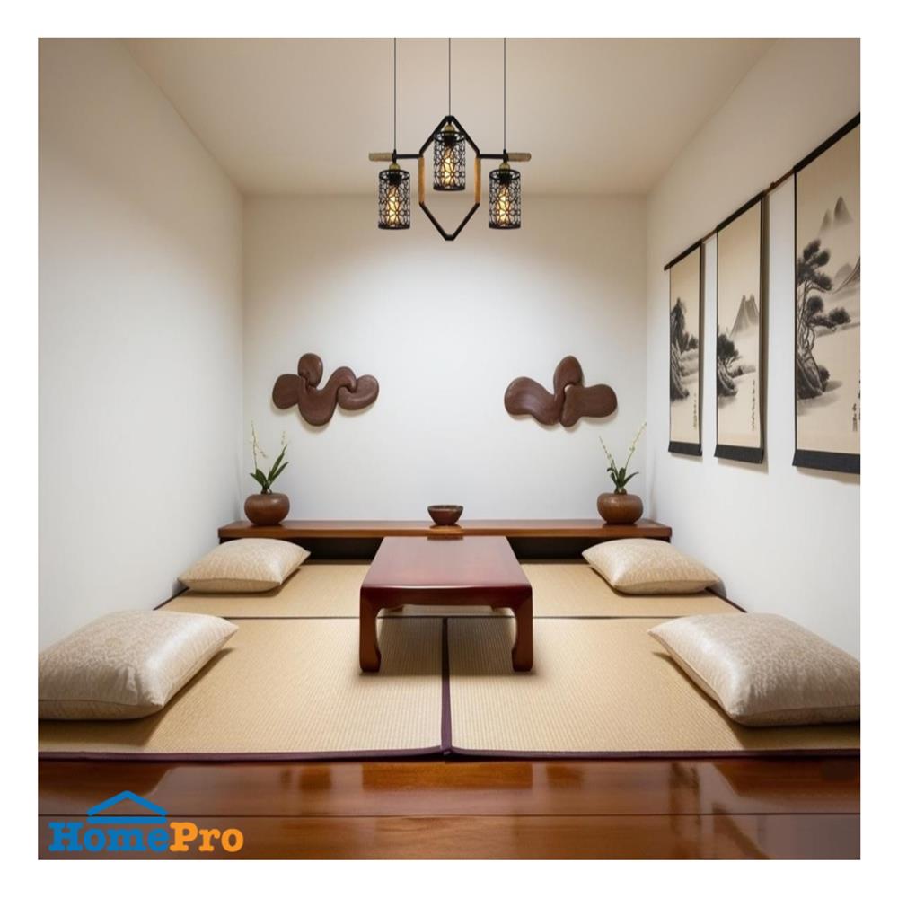 ไฟช่อ SUCCESS SCP-4021/3 สีน้ำตาล/ดำ/ทอง 3 หัว