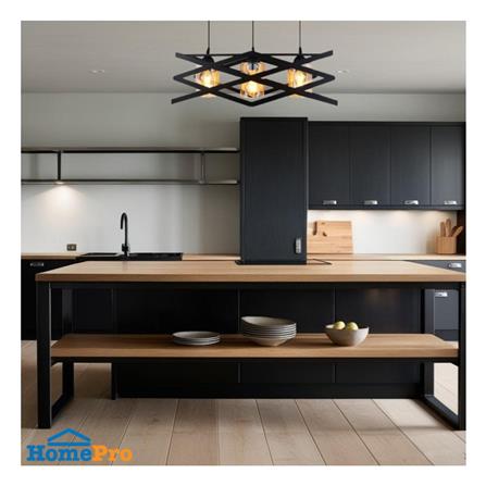 ไฟช่อ SUCCESS SCP-4017/3 สีดำ/ชา 3 หัว_2