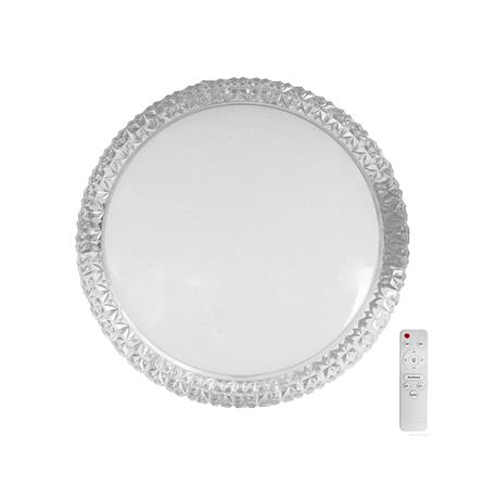 ไฟเพดาน LED STARLIGHT 04-CL-20028 65 วัตต์ DAYLIGHT/COOL WHITE/WARMWHITE 19 นิ้ว สีขาว_0