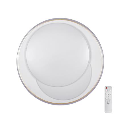 ไฟเพดาน LED STARLIGHT 04-SL-8523-500 74 วัตต์ DAYLIGHT/COOL WHITE/WARMWHITE 19 นิ้ว สีขาว/ทอง_0