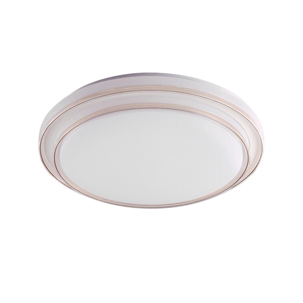 ไฟเพดาน LED STARLIGHT 04-SL-8522-500 74 วัตต์ DAYLIGHT/COOL WHITE/WARMWHITE 19 นิ้ว สีขาว/ทอง