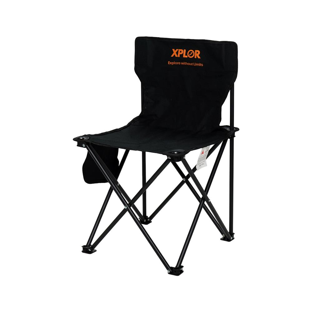 เก้าอี้แคมป์ปิ้ง SPRING XPLOR 40x65 ซม. สีดำ