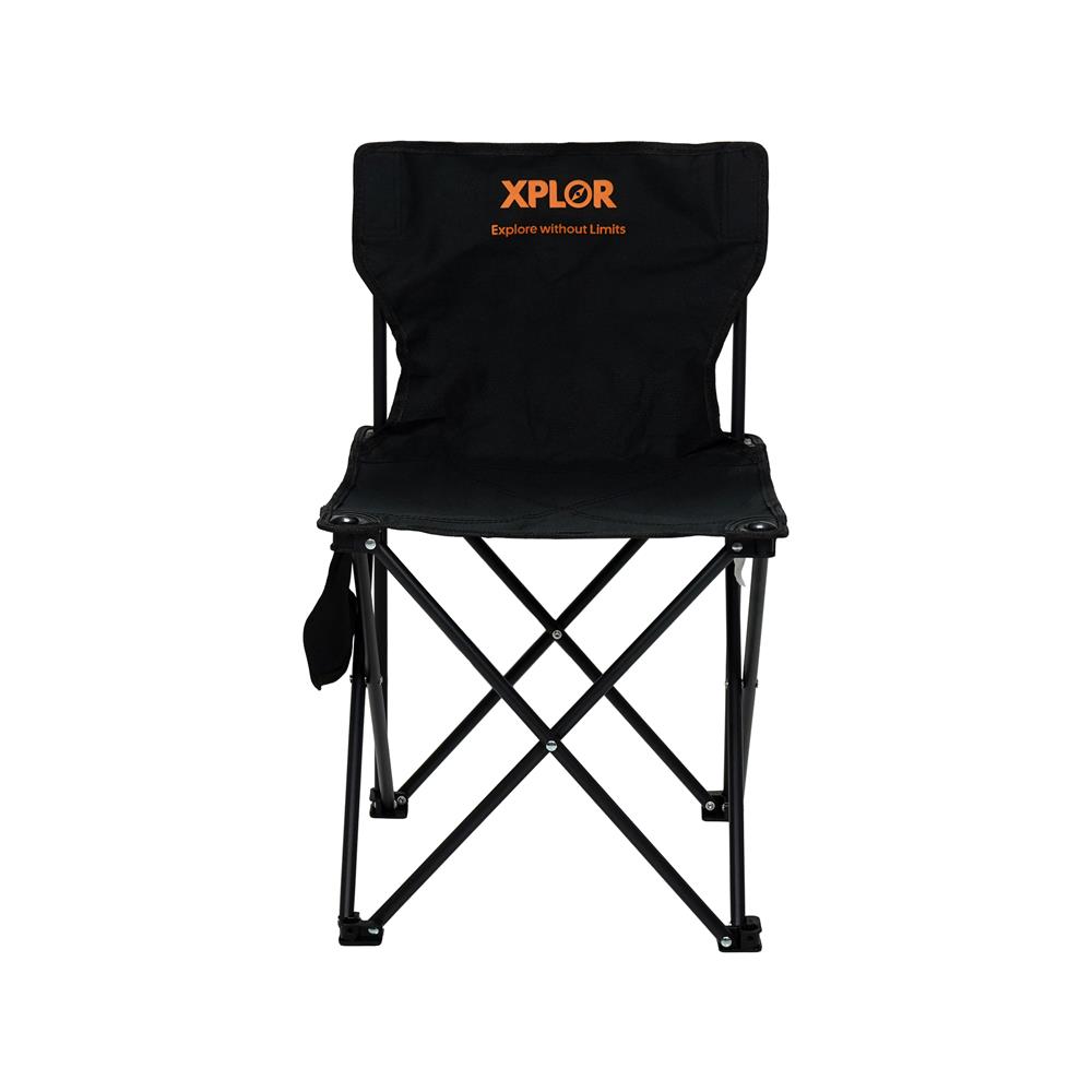 เก้าอี้แคมป์ปิ้ง SPRING XPLOR 40x65 ซม. สีดำ
