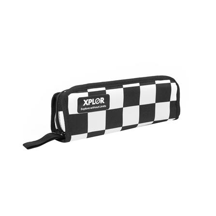 เก้าอี้พับตั้งแคมป์พกพา SPRING XPLOR สีดำ/ขาว_3