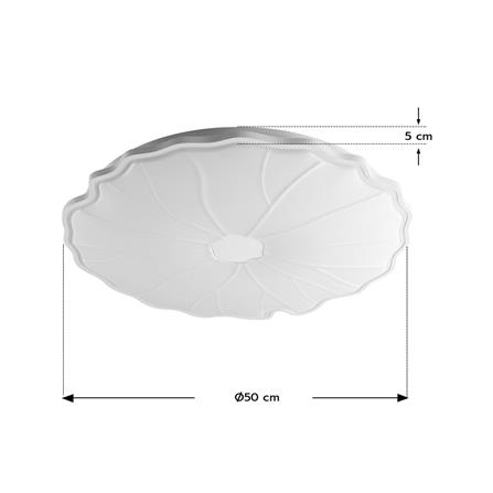 ไฟเพดาน LED STARLIGHT 04-SL-8526-500 74 วัตต์ DAYLIGHT/COOL WHITE/WARMWHITE 19 นิ้ว สีขาว_5
