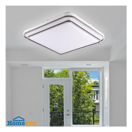 ไฟเพดาน LED STARLIGHT 04-SL-8524-500 74 วัตต์ DAYLIGHT/COOL WHITE/WARMWHITE 19 นิ้ว สีขาว/ดำ_3