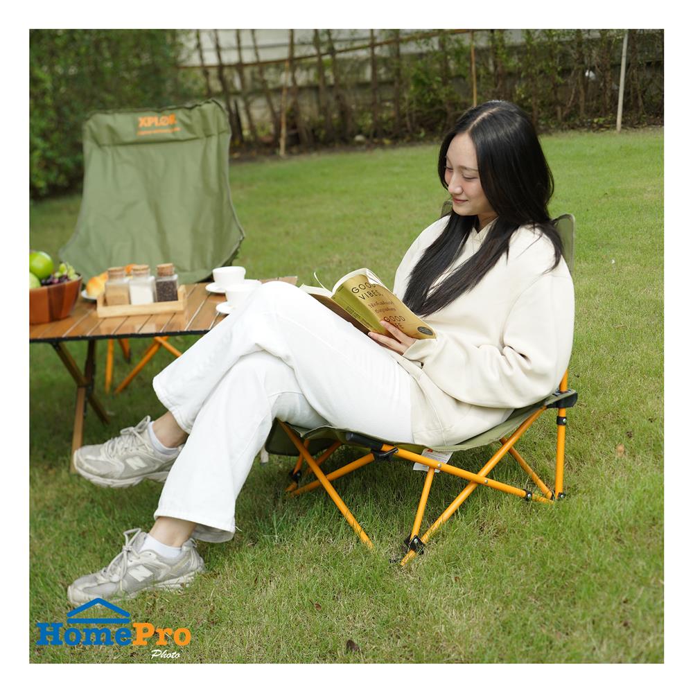 เก้าอี้แคมป์ปิ้ง SPRING XPLOR สีเขียว