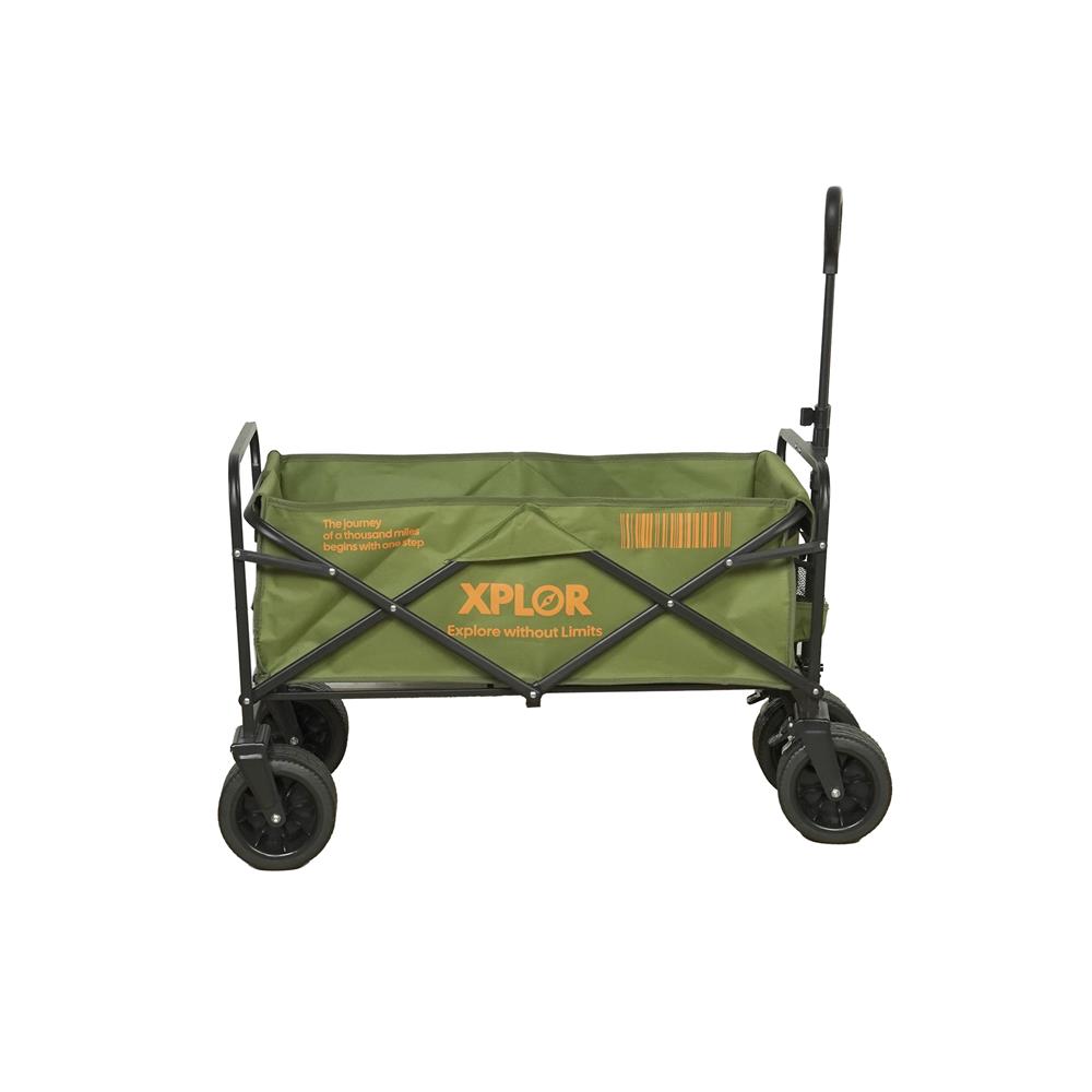 รถเข็นแคมป์ปิ้ง SPRING XPLOR 100 ซม. สีเขียว