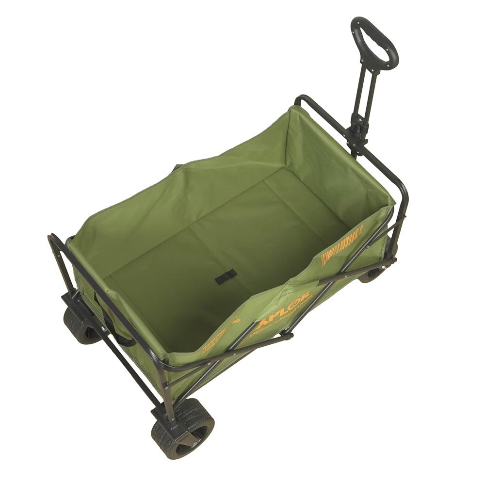 รถเข็นแคมป์ปิ้ง SPRING XPLOR 100 ซม. สีเขียว