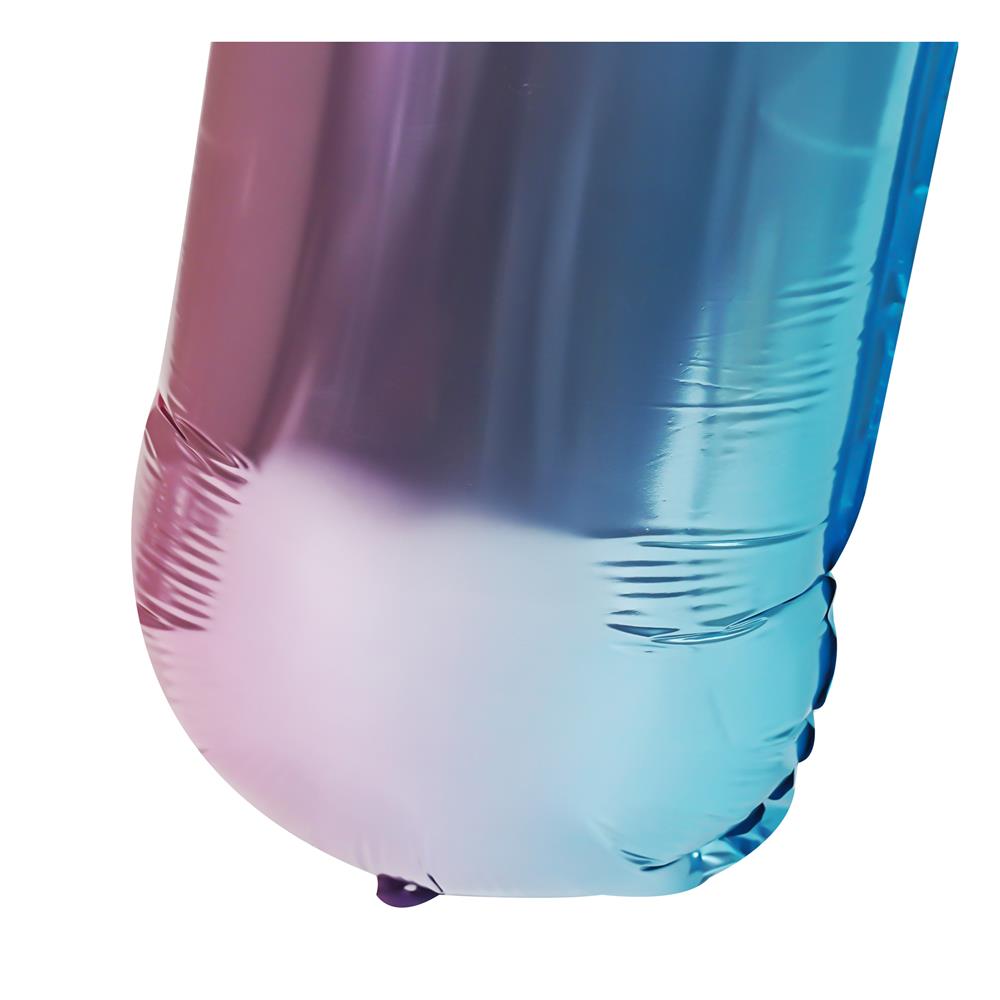 ลูกโป่งฟอยล์ตกแต่ง SNAZZ เลข 7 40 นิ้ว สีรุ้ง