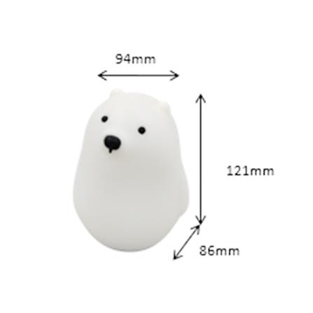 ไฟตั้งโต๊ะ LED CARINI POLAR 1.4 วัตต์ สีขาว_13