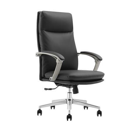 เก้าอี้สำนักงาน FURDINI MEMORY PU สีดำ_1