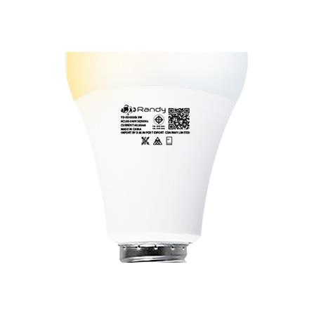 หลอด LED RANDY BULB 9 วัตต์ DAYLIGHT/COOL WHITE/WARM WHITE E27_8