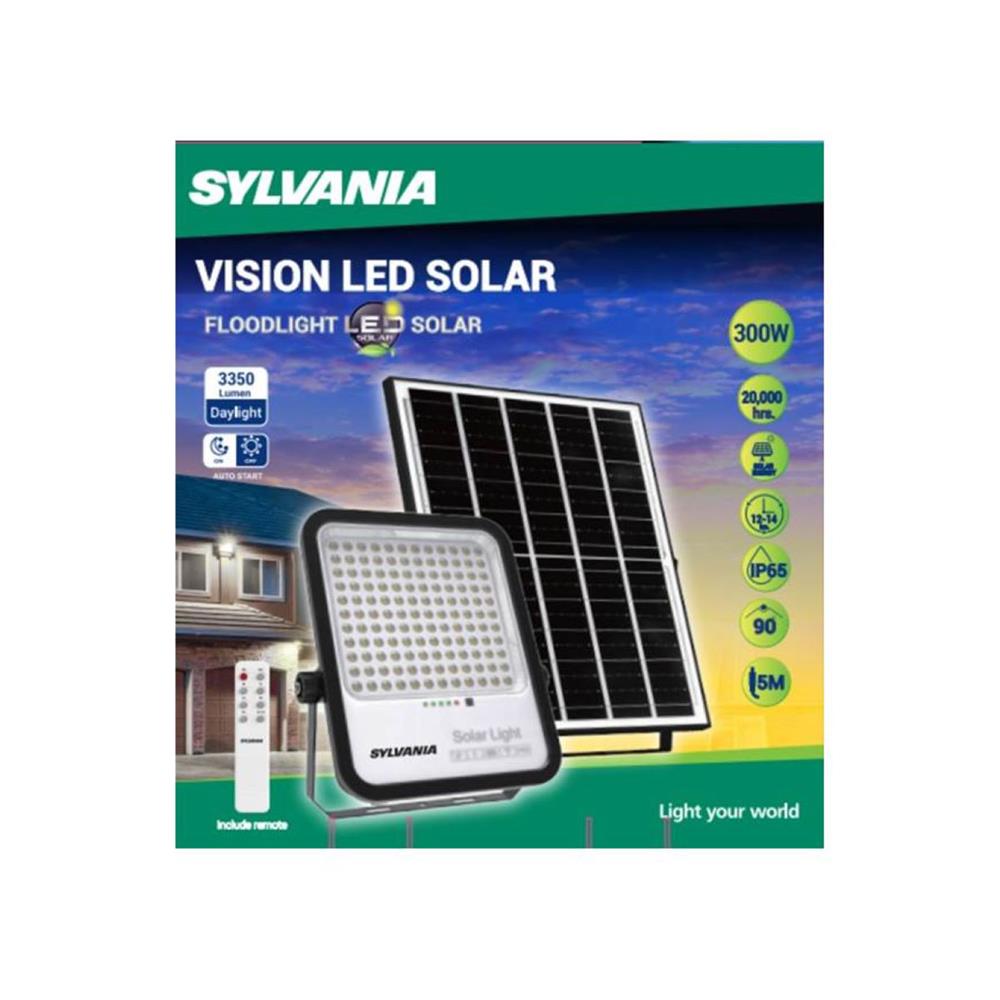 สปอตไลท์ SOLAR SYLVANIA VISION 300 วัตต์ DAYLIGHT สีดำ