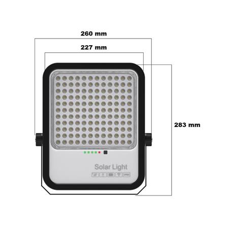 สปอตไลท์ SOLAR SYLVANIA VISION 300 วัตต์ DAYLIGHT สีดำ_7