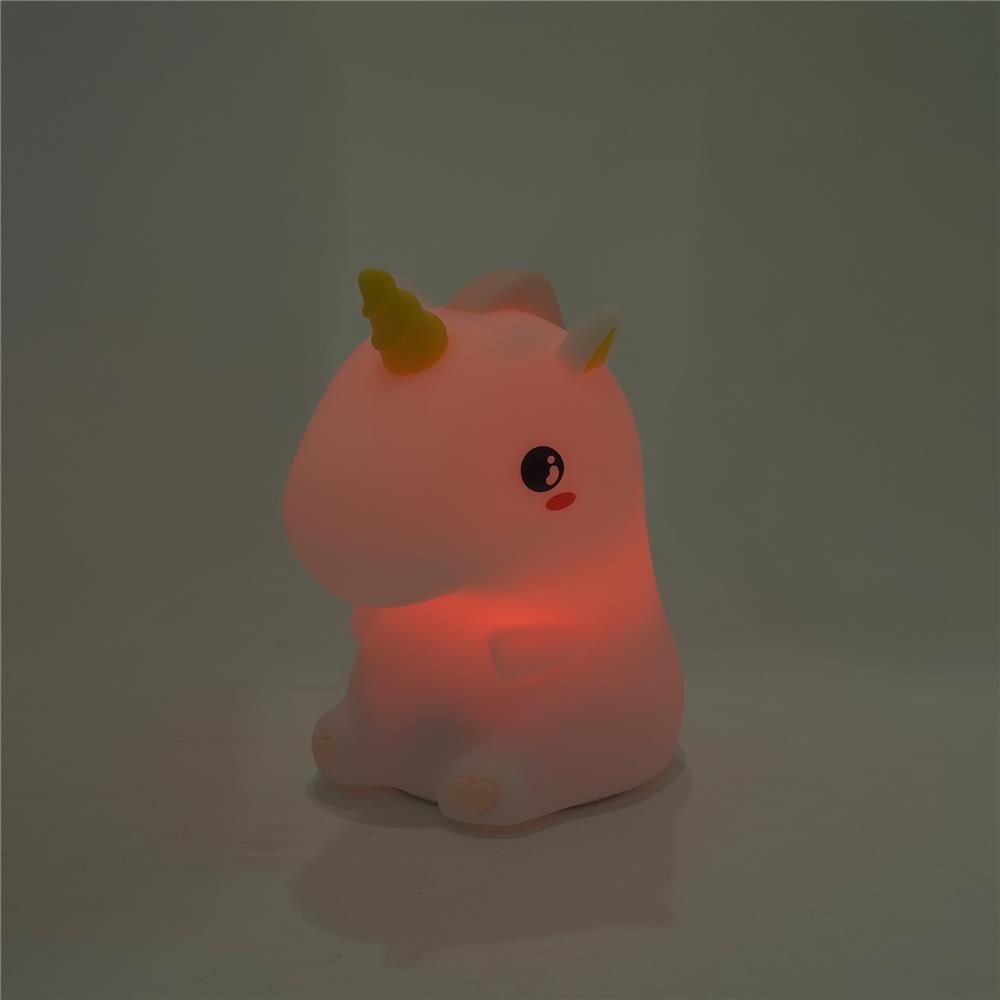 ไฟตั้งโต๊ะ LED CARINI UNICORN 1.4 วัตต์ สีขาว/เหลือง/ชมพู