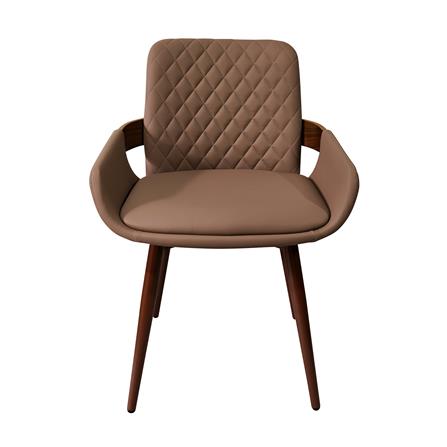 เก้าอี้ทานข้าวหมุนได้ FURDINI ORIN สีน้ำตาล_1