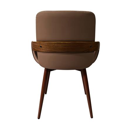 เก้าอี้ทานข้าวหมุนได้ FURDINI ORIN สีน้ำตาล_3