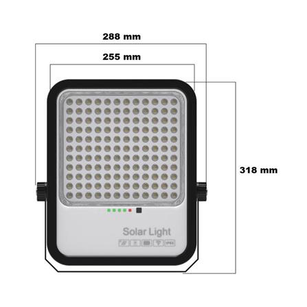 สปอตไลท์ SOLAR SYLVANIA VISION 400 วัตต์ DAYLIGHT สีดำ_7
