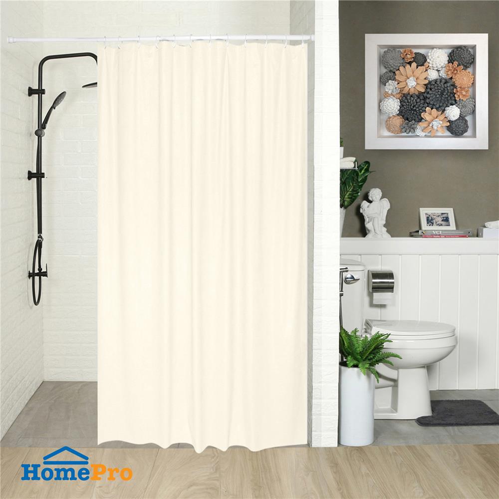 ม่านห้องน้ำ PVC WSP SCB-3/BEIGE 180X180ซม.