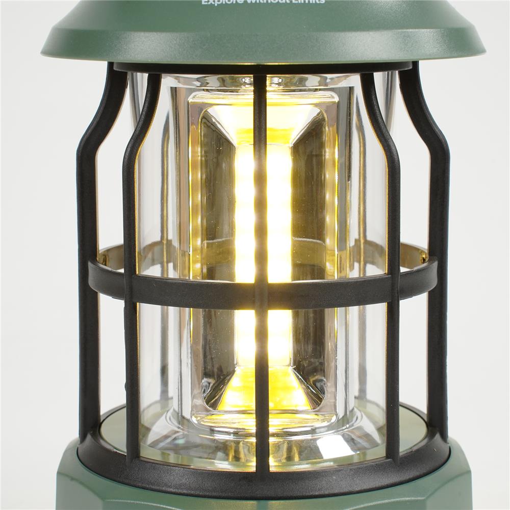 ตะเกียงแคมป์ปิ้ง SPRING SOLAR LED XPLOR สีเขียวเข้ม