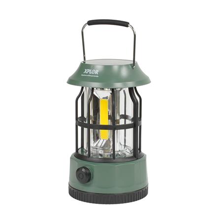 ตะเกียงแคมป์ปิ้ง SPRING SOLAR LED XPLOR สีเขียวเข้ม_1